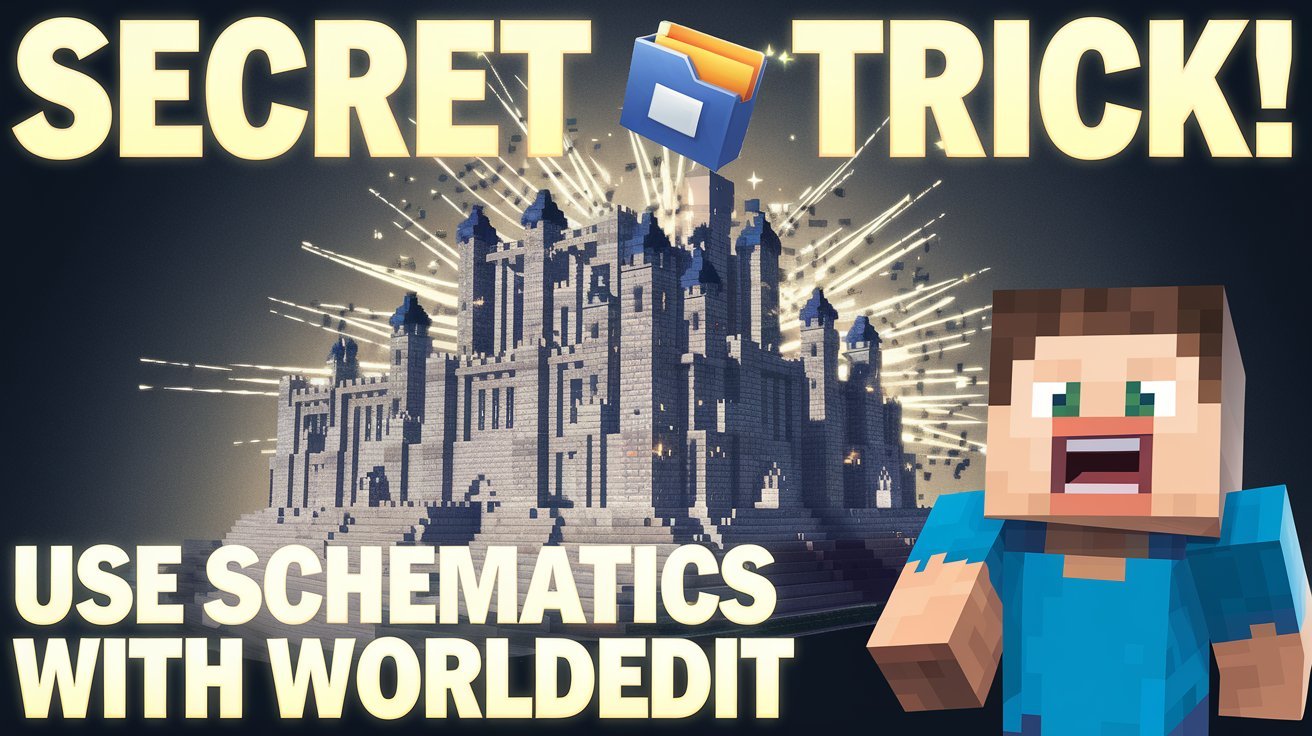 How to Use Schematic Files with WorldEdit
